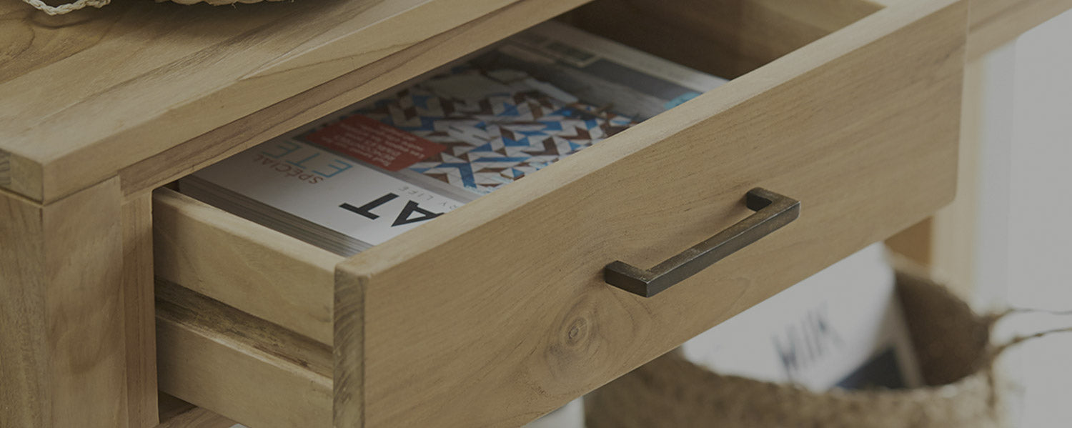 Teak interior furniture